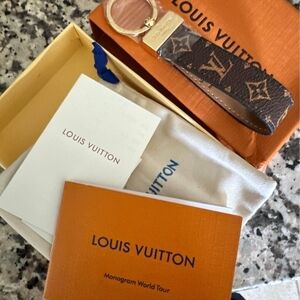 Louis Vuitton Brown Monogram Key Holder